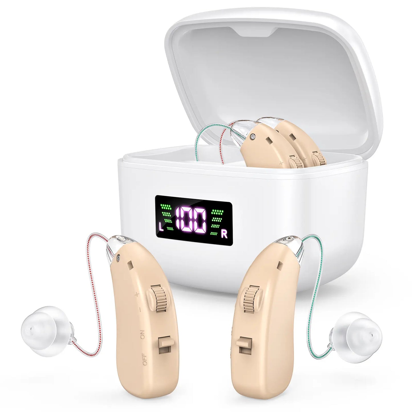 KFCOPTEE ZF-M802 BTE Rechargeable Hearing aids KFCOPTEE